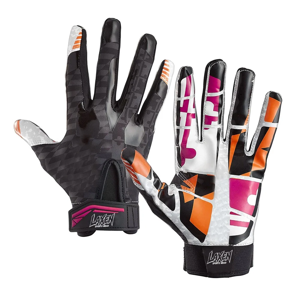 2 American Football Gloves - Image 1